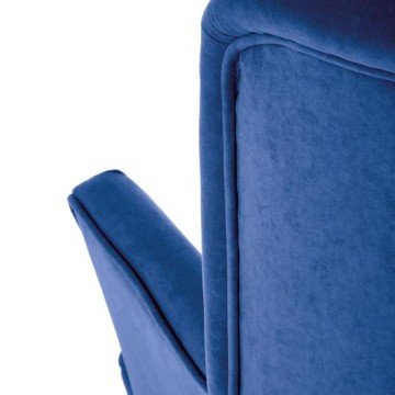 Фото2.Кресло DELGADO Halmar Темно-синий